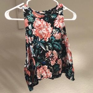Floral crop top